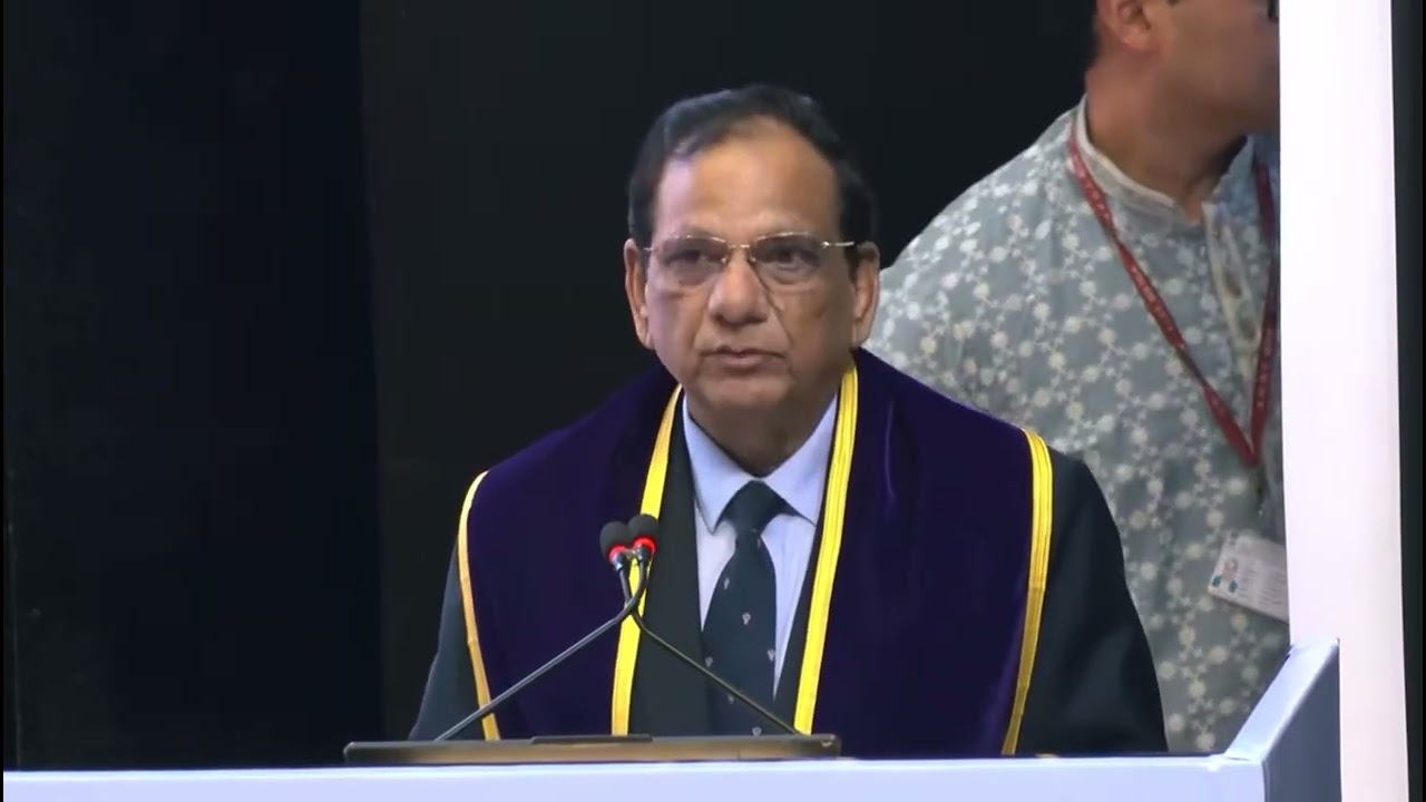 50-й созыв AIIMS, Нью-Дели, д-р В. К. Пол, член (здравоохранение), NITI Aayog.
