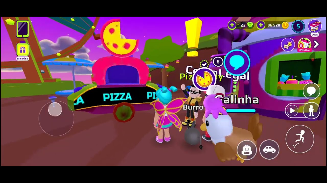Rotina no PK XD mostrando um monte de coisas nele 😝