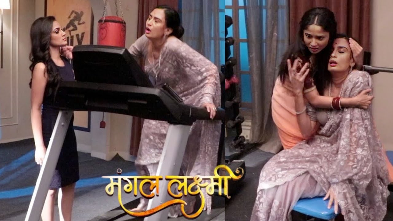 Mangal Lakshmi Latest Episode | Lakshmi Saves Kartik's Mother Gayatri From Jiya's Torture | BTS