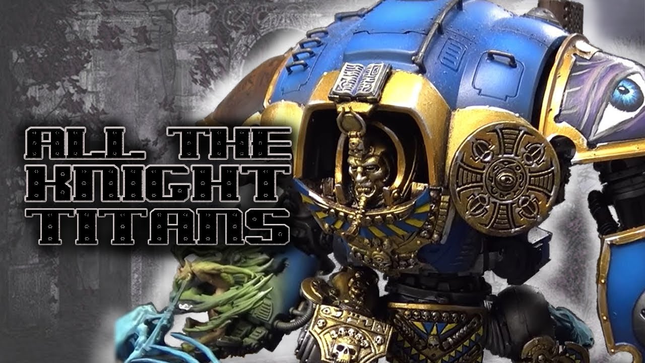 Some of the Best Painted Imperial Knights Out There