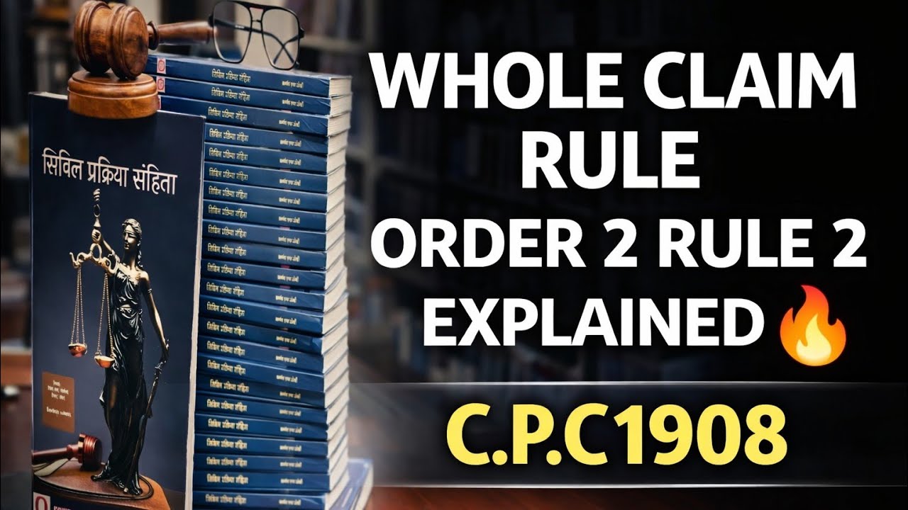 Part 2 | Order 2 Rule 2 CPC Explained 