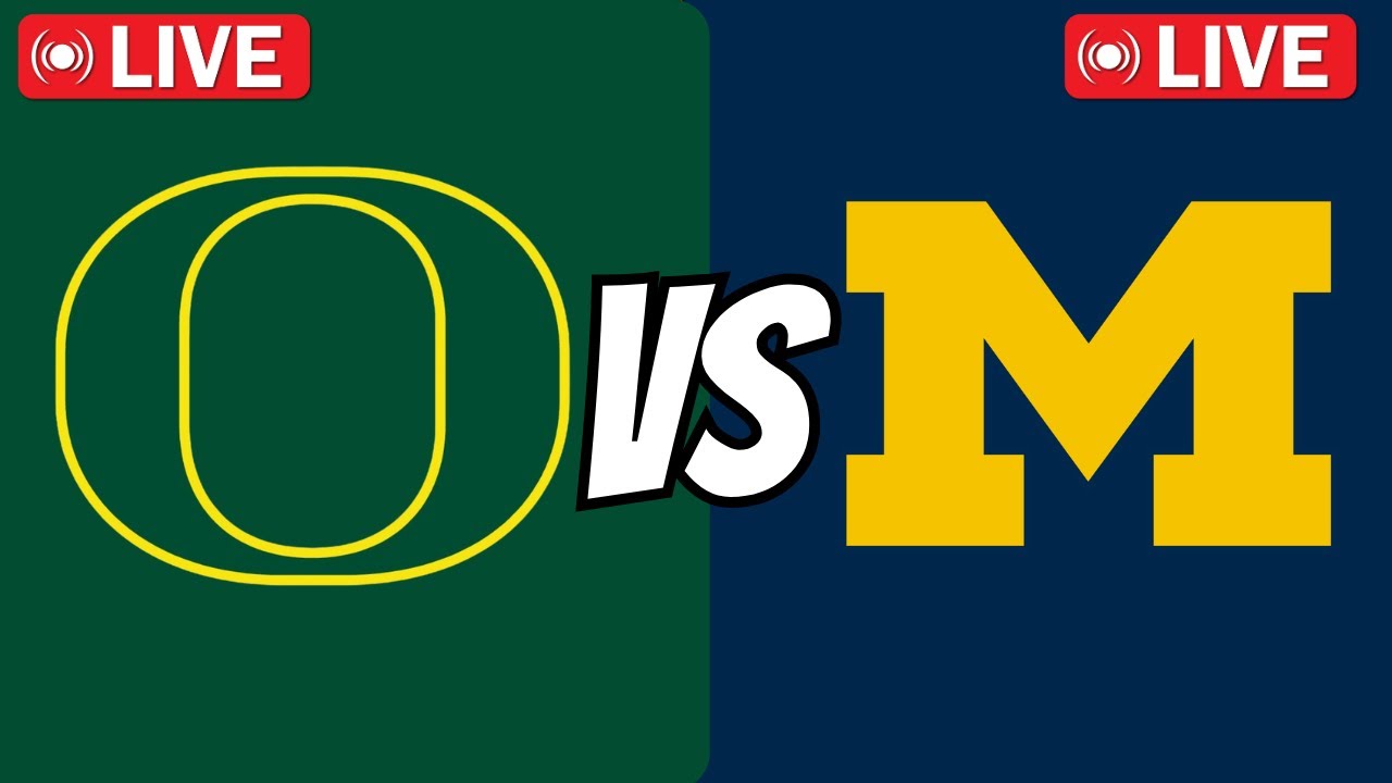 LIVE | Oregon Vs Michigan | Big Ten Tournament