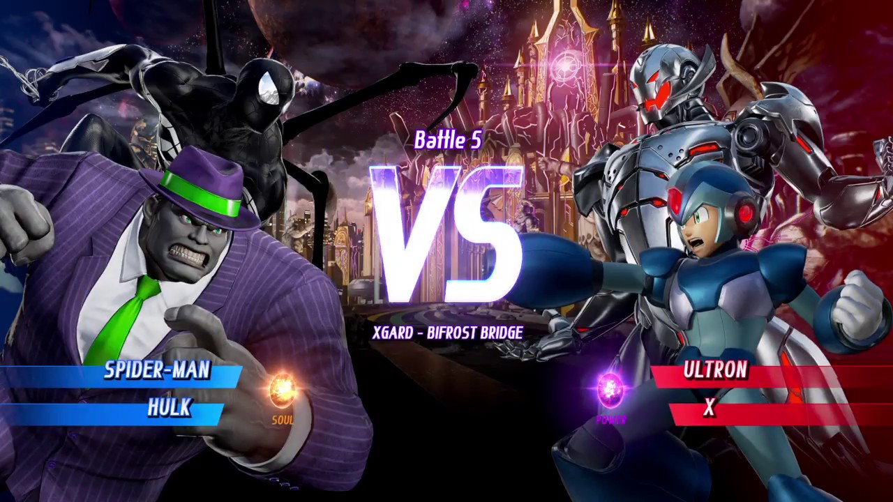 MARVEL VS. CAPCOM: INFINITE Spider-Man Alt.,Hulk Alt. Requested Gameplay In Arcade Mode
