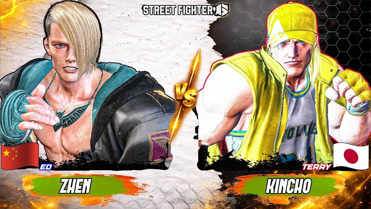 SF6 🔥 Zhen (ED)  vs  Kincho (TERRY) 🎮 Street Fighter 6 High-Level Gameplay