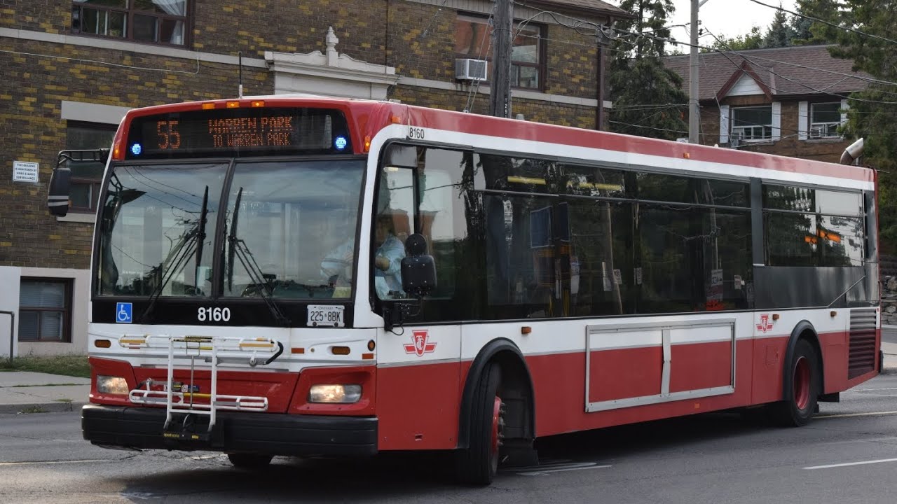 (Ride) Toronto Transit Commission 2010 07.501 Orion VII NG Diesel #8160 - 73 Royal York