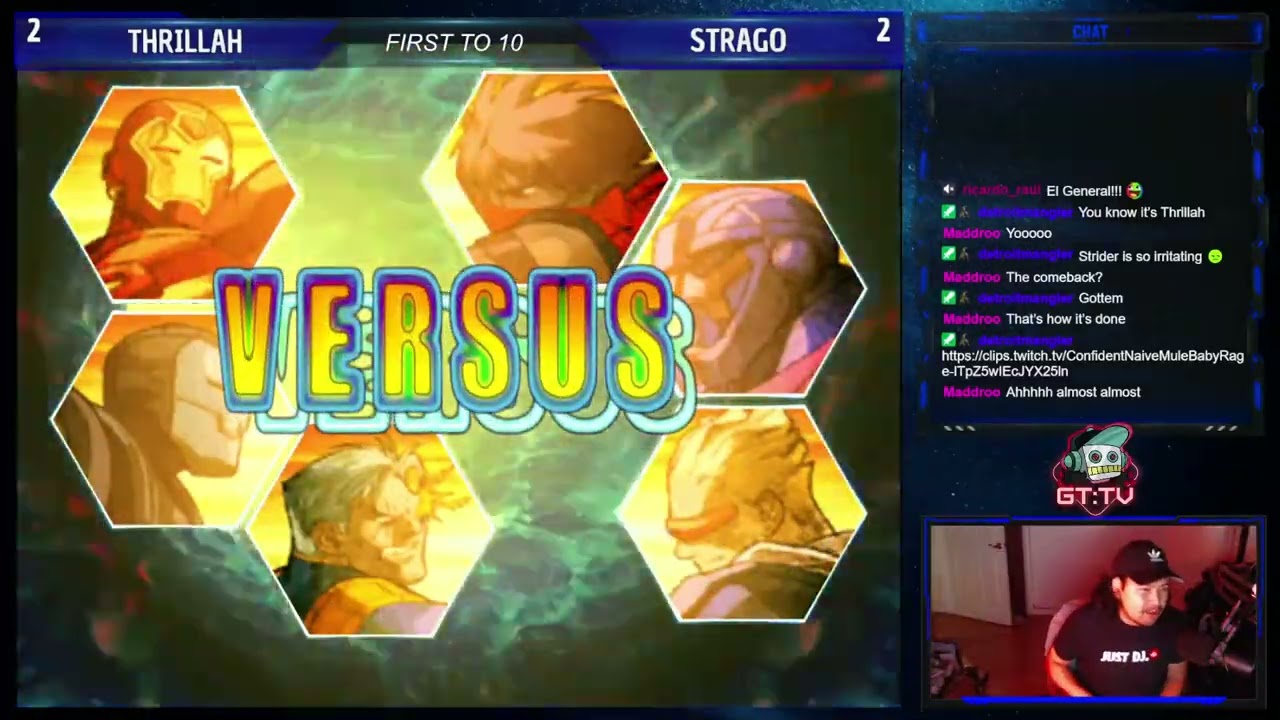 GT:TV MVC2 PSN FT10 THRILLAH VS STRAGO
