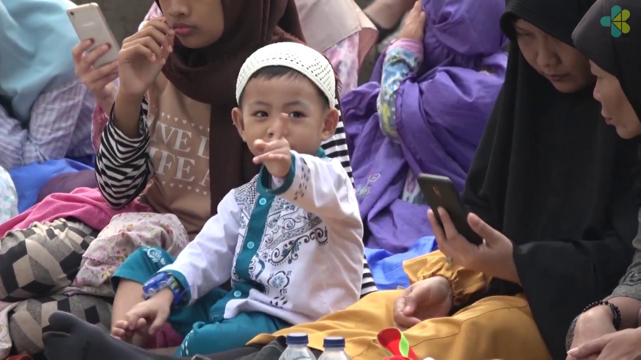 Shalat Idul Fitri 1439 H bersama Menkes RI (Jkt 15-6-2018)