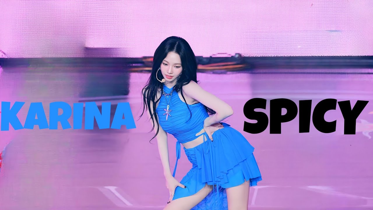 AESPA KARINA SPICY 🌶 FANCAM📽 [FANMEETING MY DRAMA 231117]   