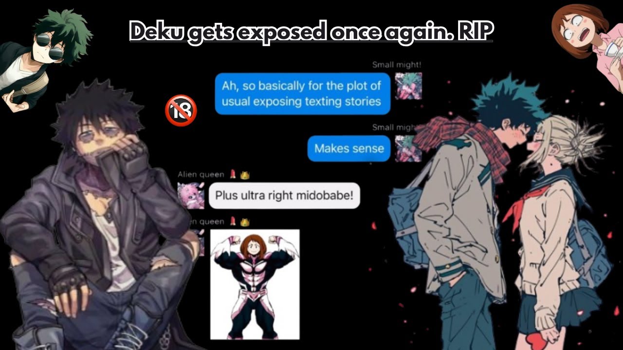 Mina exposes Villain Deku and the UA traitors? | MHA Texting Story | Izutoga