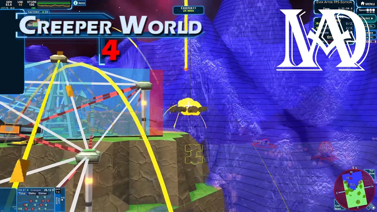 Creeper World 4 - ON EST SUBMERGÉ DE CREEP EN MODE FPS ! LE TEMPS DES AUTRES VOUS SUPRENDRA ! #22