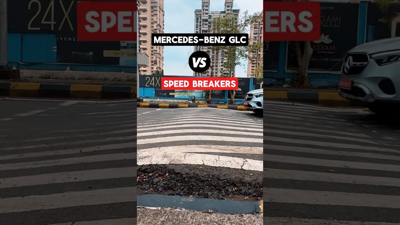 MERCEDES GLC vs SPEED BREAKERS!