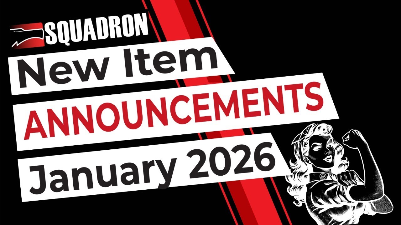 Squadron - New Product Announcements and Releases - January Edition