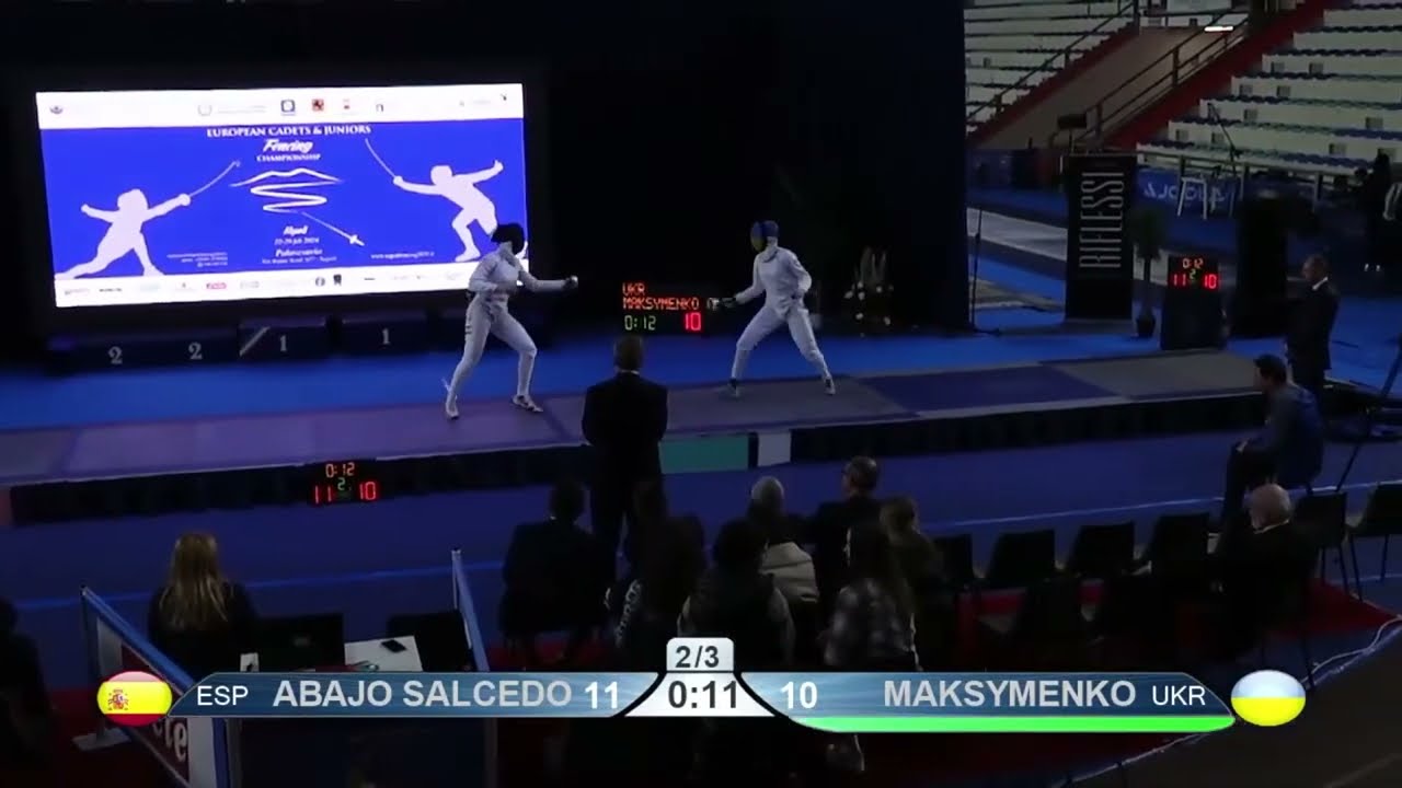 European Championships 2024 CME - GOLD - Lucia Abajo Salcedo ESP v Anna Maksymenko UKR