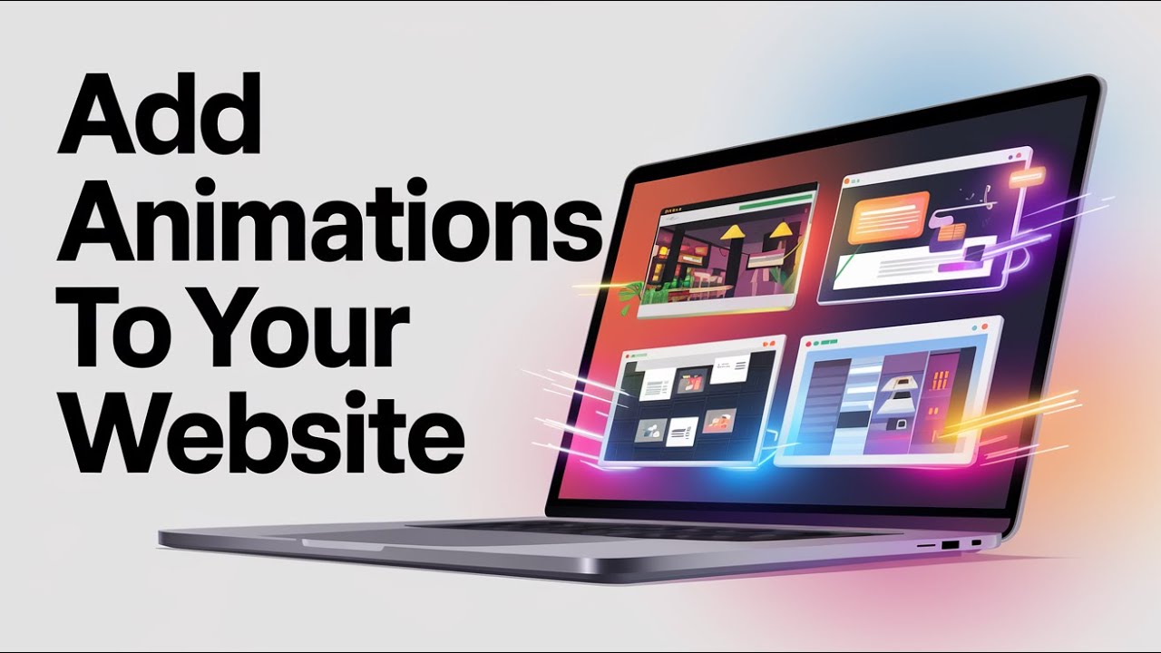 Add Free Animation To Your Wordpress Website Using Lottiefiles & Elementor