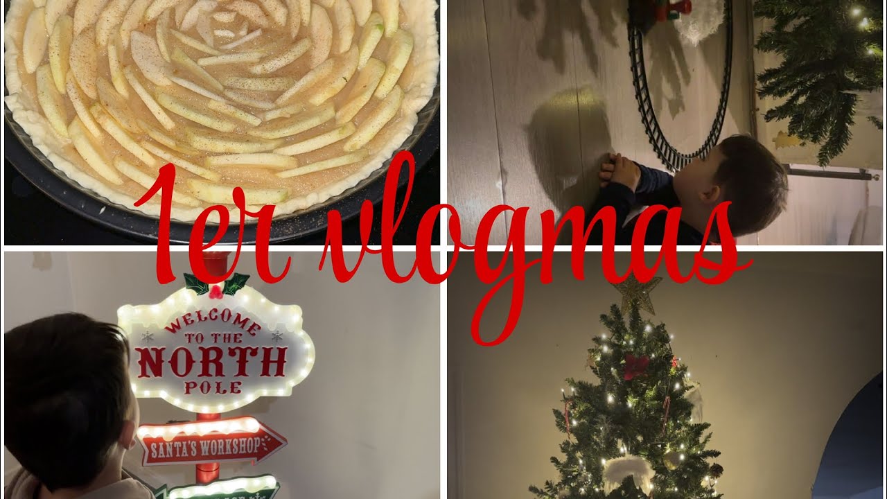 [vlog mas n•1] haul+ décoration de noël et recette 