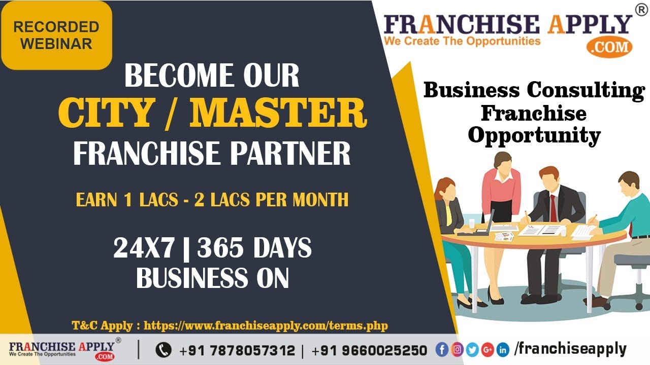 Become City & Master Franchise | Franchise Business | Franchise Apply | Business Idea | Franchise
