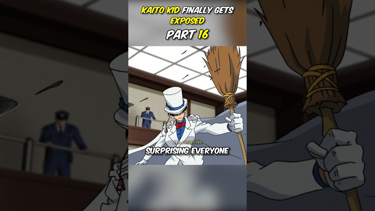 Kaito Kid Finally Gets Exposed #anime #kaitokid