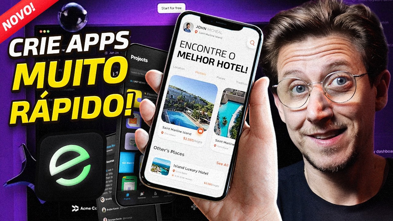 Crie um APP FULL-STACK Em Minutos Com IA (Teste Nova Ferramenta)