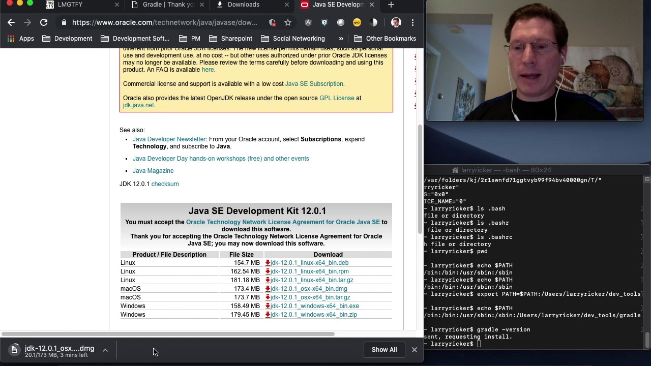 Installing Gradle On Mac