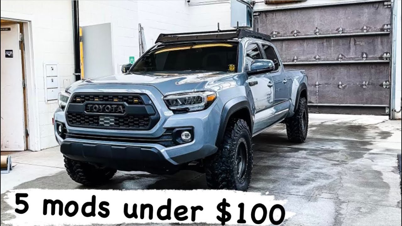 5 3RD GEN TACOMA MODIFICATIONS UNDER $100!!