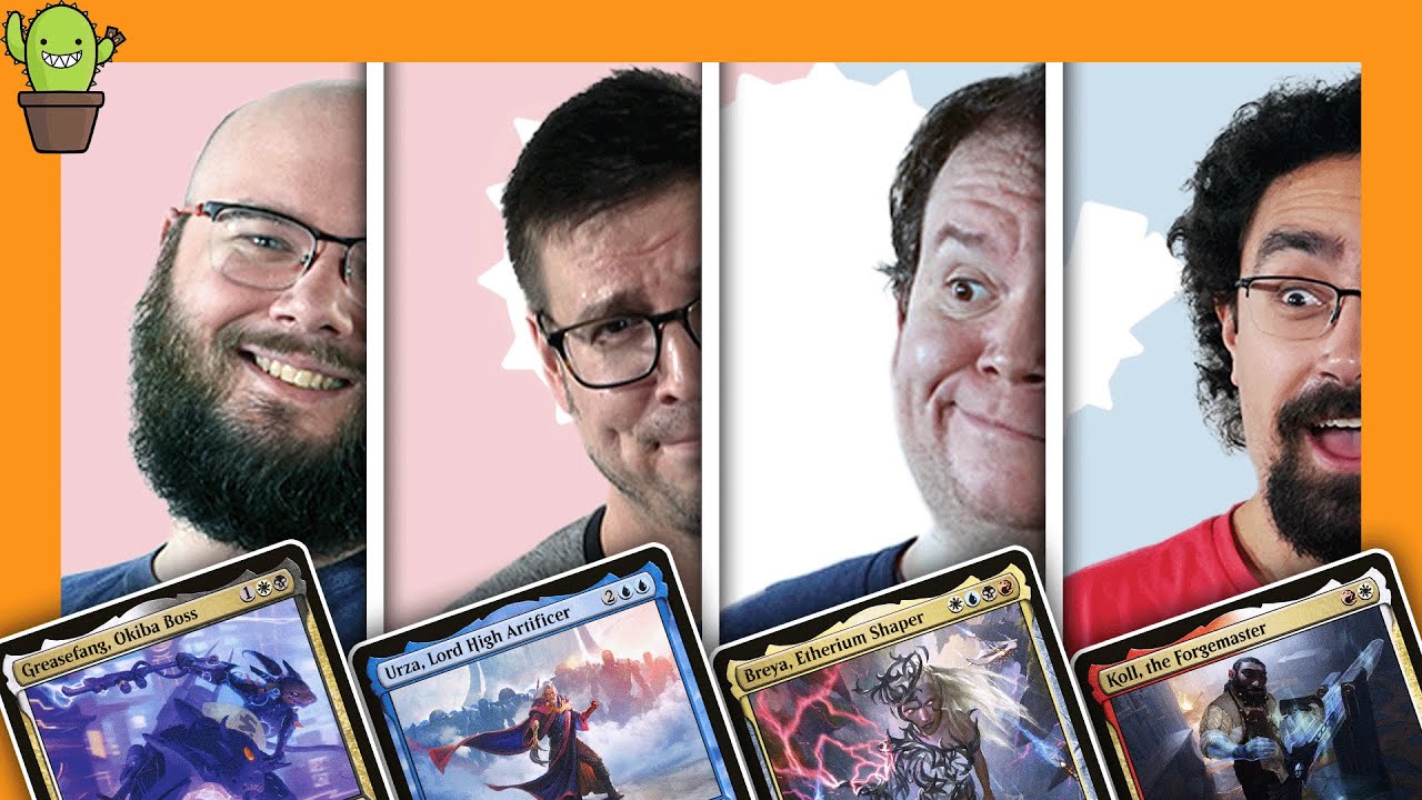 cEDH Gameplay with Major League Commander Decks| Koll vs Breya vs Urza vs Greasefang