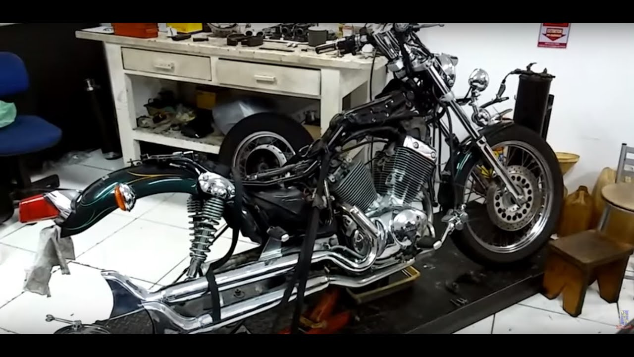 VIRAGO 535 - PRÉ DIAGNOSTICO ANTES DA REVISÃO GERAL