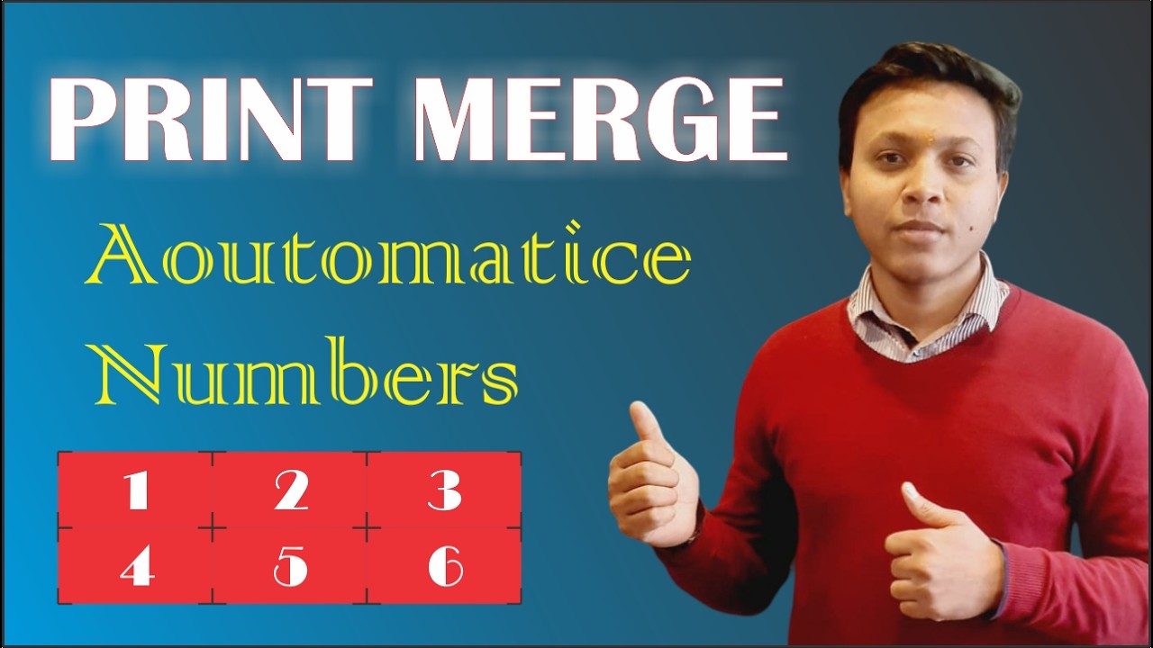 How To Use Print Merge In CorelDRAW 2026 Latest