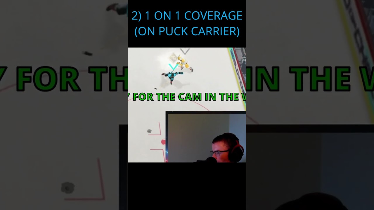 NHL 24 DEFENSE 1 ON 1 COVERAGE (ON PUCK CARRIER) | NHL 24 