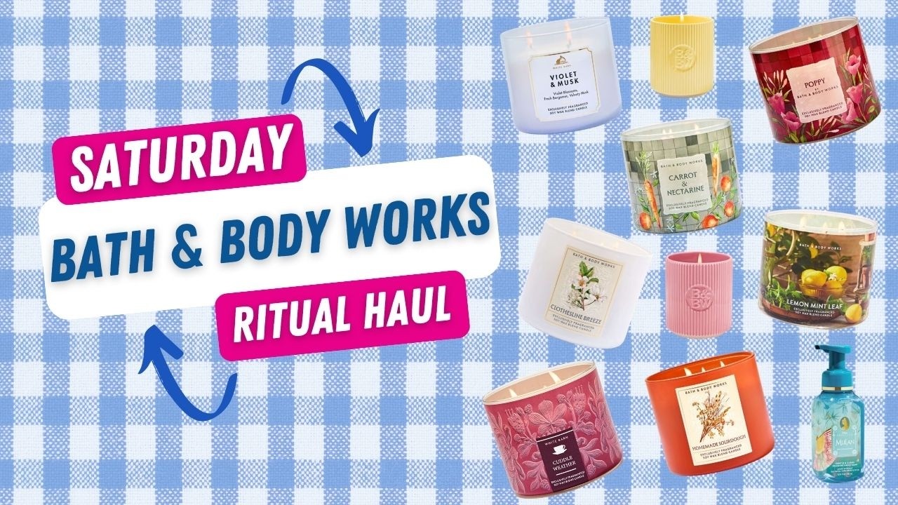 🛍️ Субботняя подборка покупок в Bath & Body Works 🐝 Весенние 3-фитильные смеси + находка из аутле...