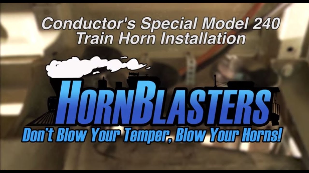 Hornblasters Conductor's Special Model 240 Train Horn