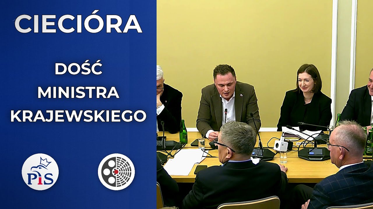 Krzysztof Ciecióra - Dymisja ministra Krajewskiego!