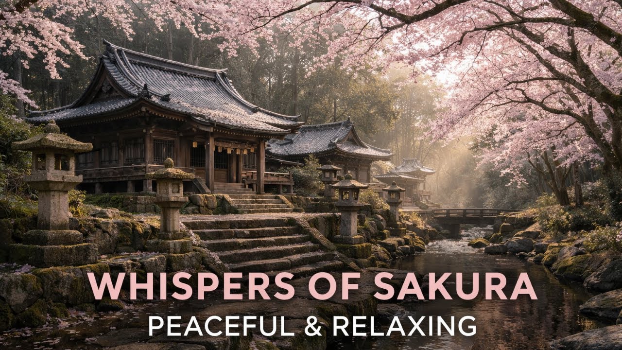Whispers of Sakura – 45 Minutes of Japanese Relaxing Music for Calm & Meditation