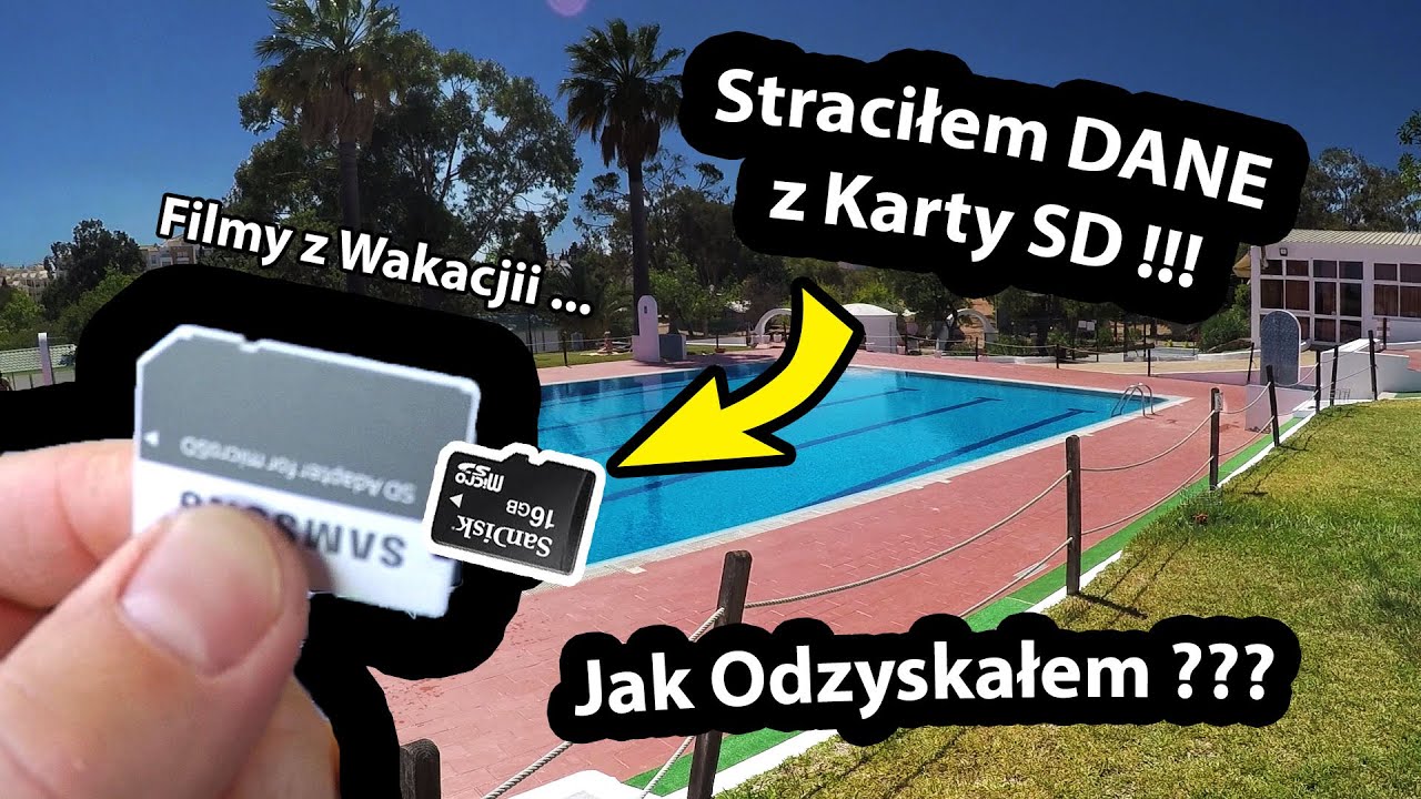 Jak odzyskać Dane z Karty SD ??? - Kupiłem Trzy Programy !!! *zobacz w 9:12 minucie (Vlog #299)