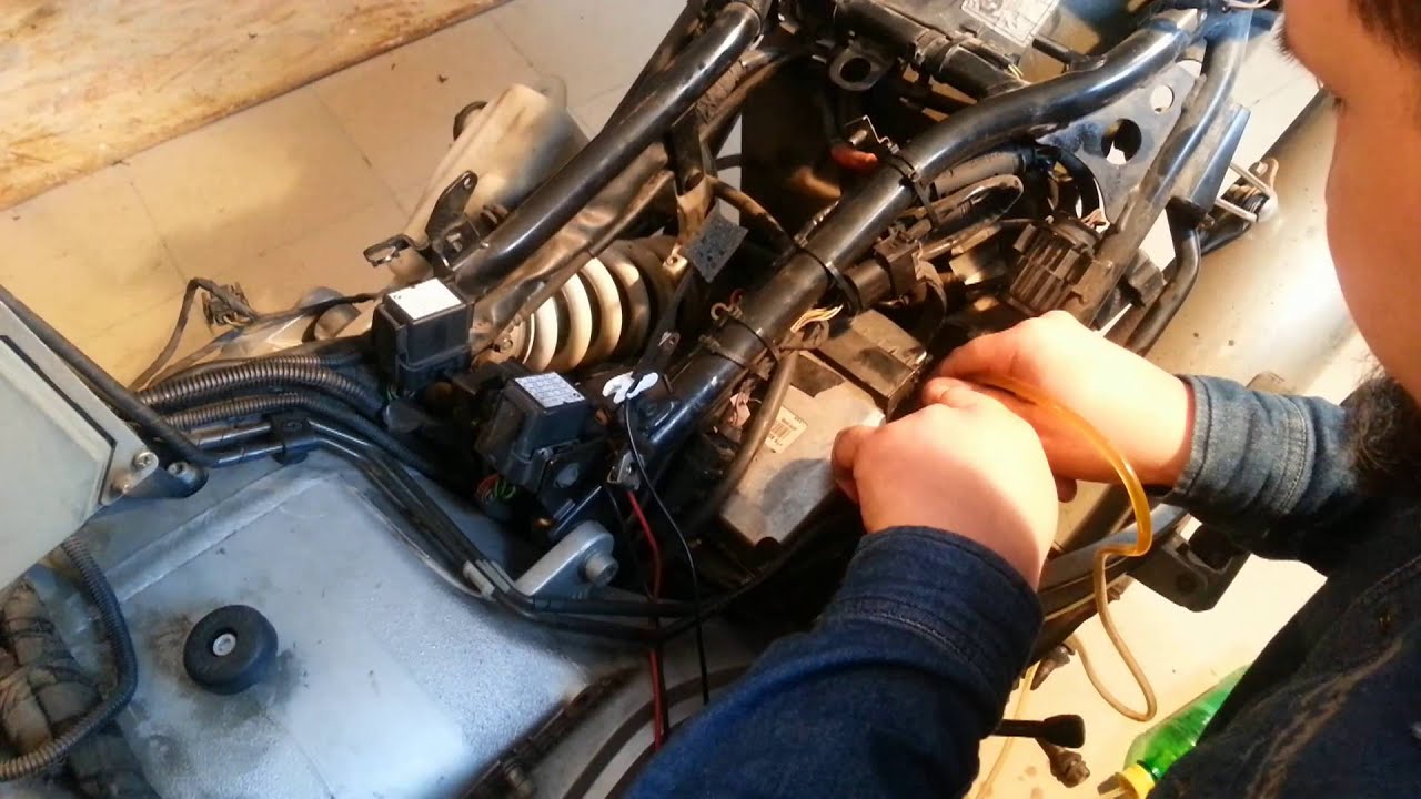 K1200GT, K1200LT прокачка интегральной ABS