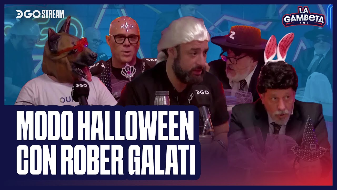 Tarde de TERROR con ROBER GALATI, ESPÍARRAP, El ZORRO y la PEL-HADA | La Gambeta | DGO 31/10