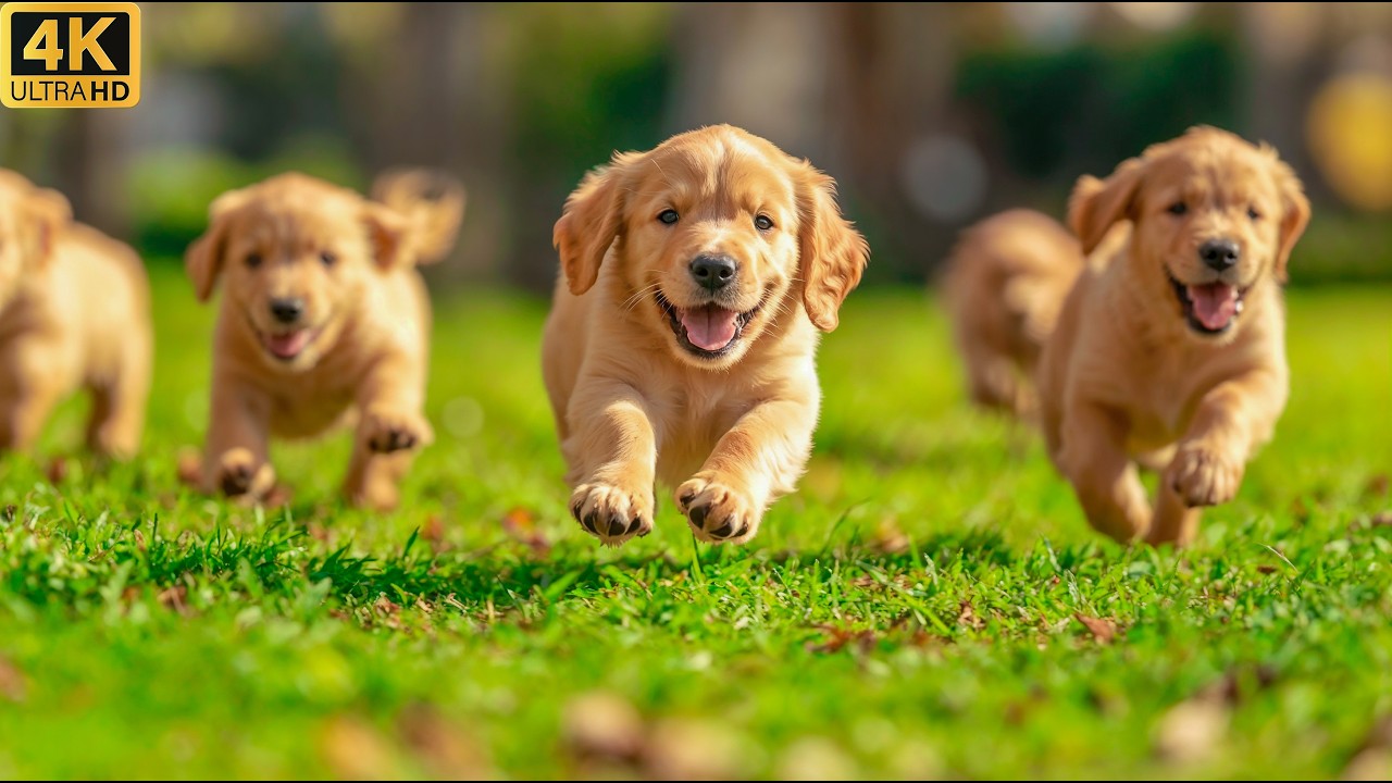 The Happy Baby Animals Group Conquers The Future - Animal Footage and Deeply Healing Music