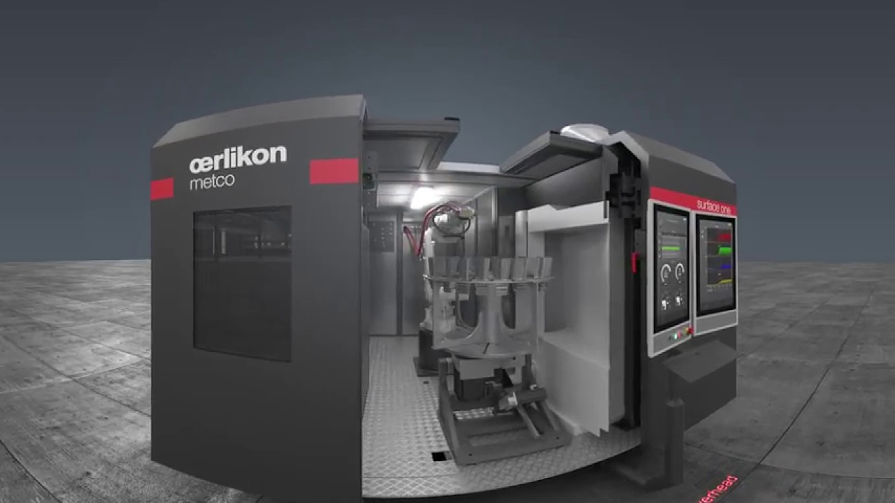 Surface One - The Thermal Spray Coating Machine 360 VR