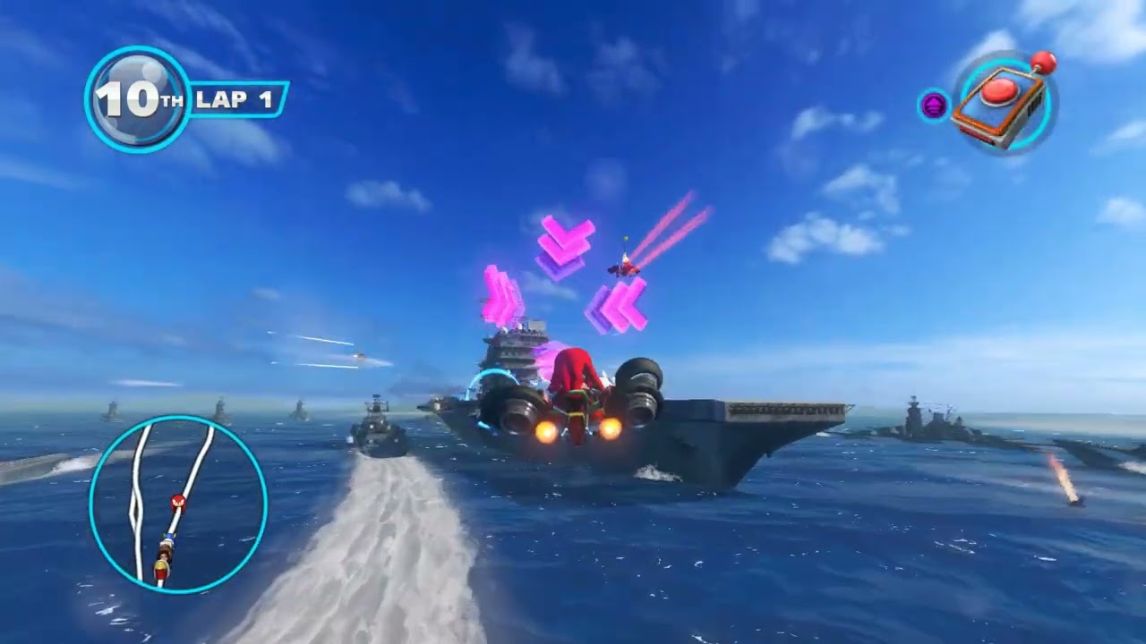 Grand Prix Episode 7 Knuckles Dragon Cup Sonic And All Stars Racing Transformed S-Class PC HD