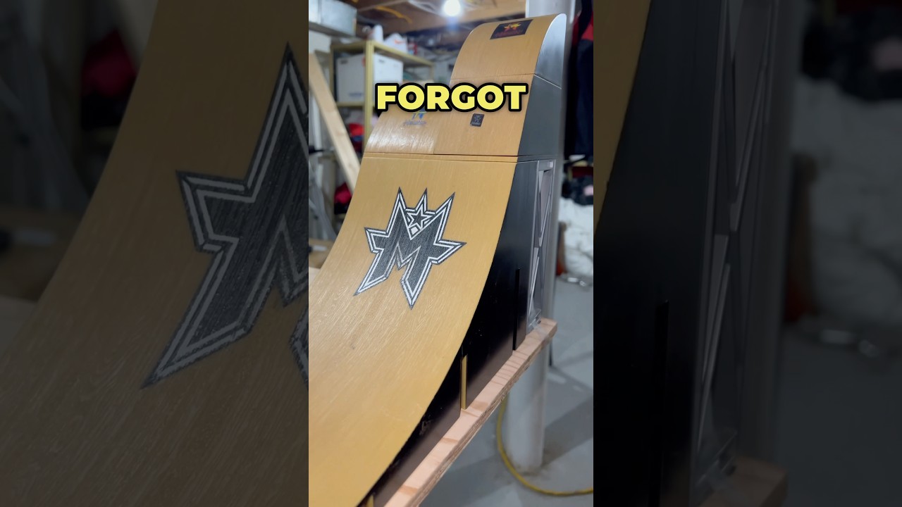 The TechDeck mega ramp!