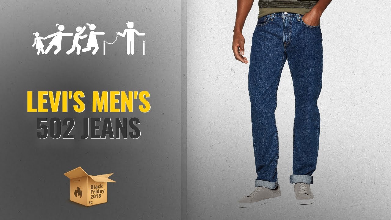Save Big On Levi's Men's 502 Regular Tapered Fit Jeans | UK Black Friday 2018
