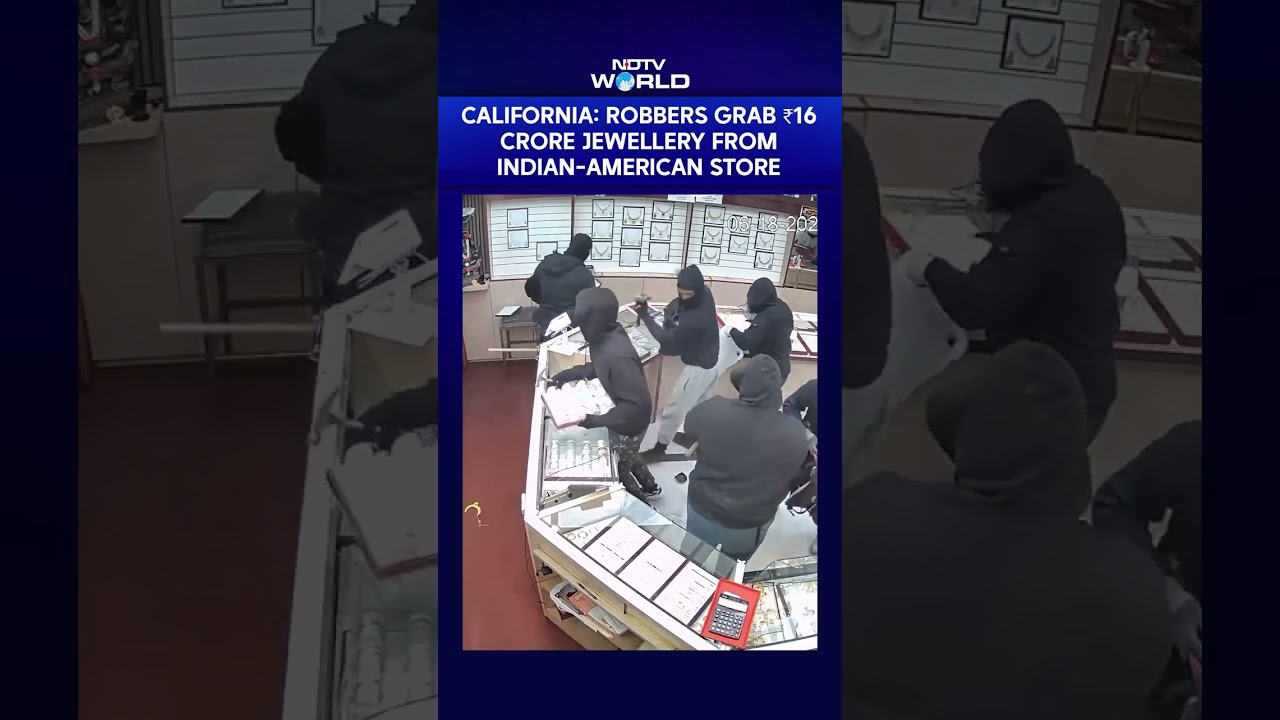 California: Robbers Grab ₹16 Crore Jewellery From Indian-American Store