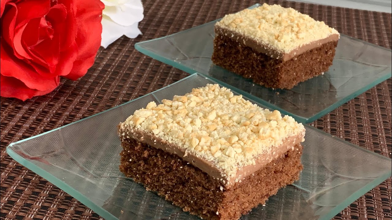 Një Tortë 🍰 e shpejtë dhe shumë e shijshme me krem Çokollate 🍫Recetë perfekte për çdo ditë😋🤎