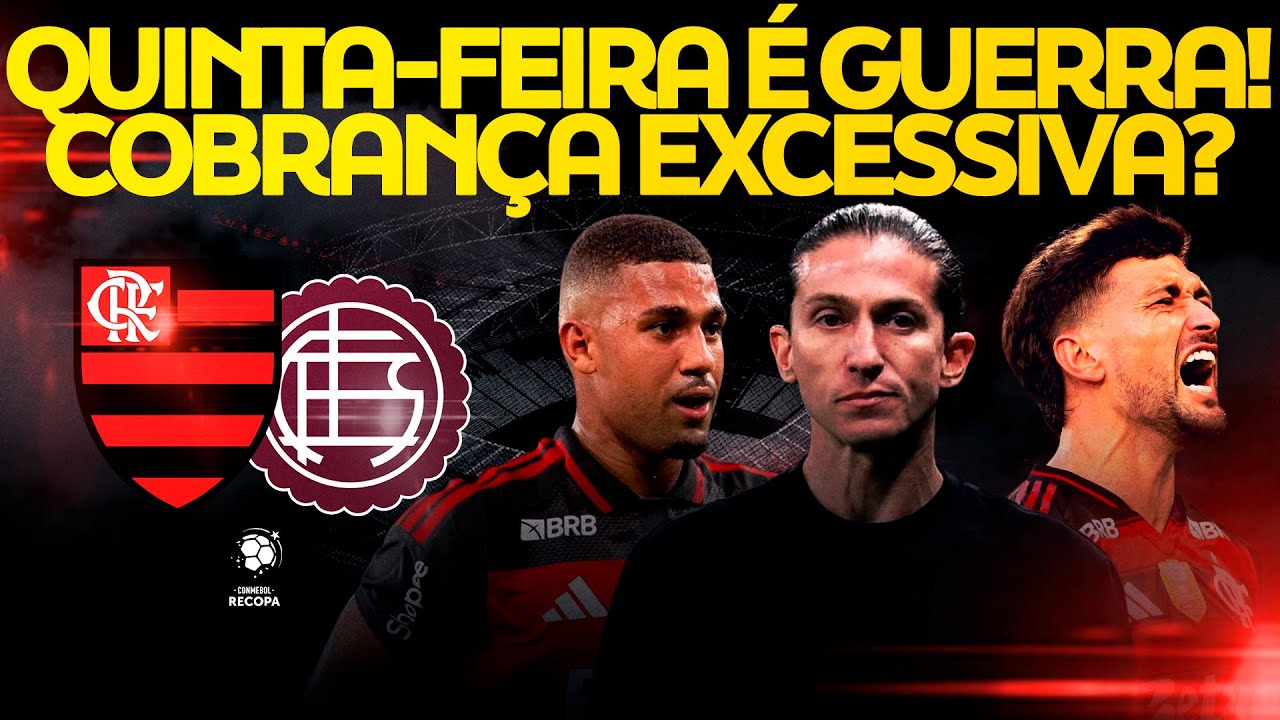 FLAMENGO PRONTO PRA FINAL DA RECOPA CONTRA O LANÚS l MARACA LOTADO E BUSCA DO PRIMEIRO TITÚLO DO ANO