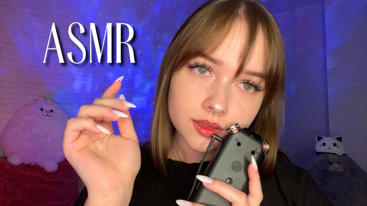 асмр ✨ близкий шёпот под нежный таппинг 💕💅
