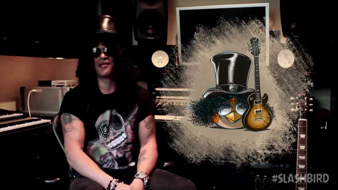 Slash covers the Angry Birds Space theme tune!