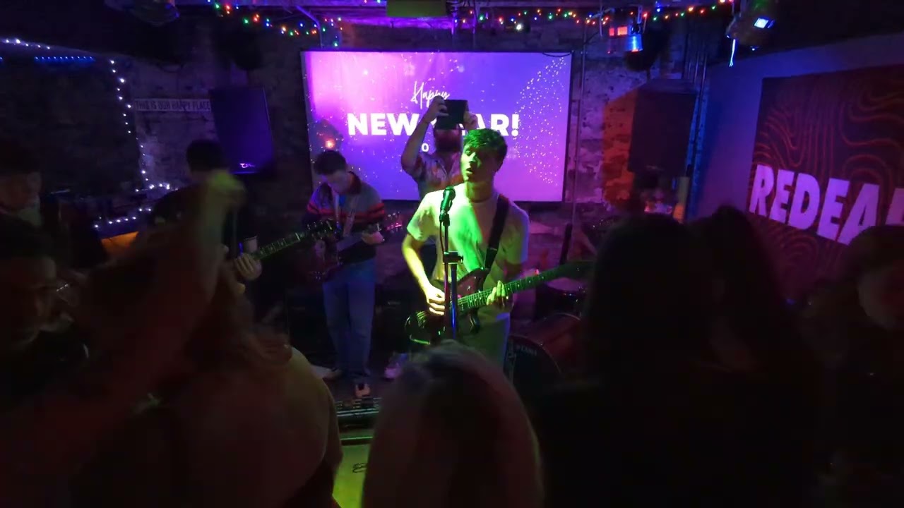 Redearth performing Come Together Cover Live (The Vault Darwen NYE 2024)