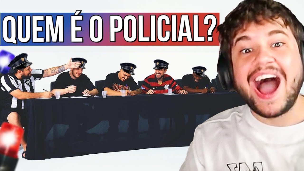 QUEM É O POLICIAL? - React Aqueles Caras