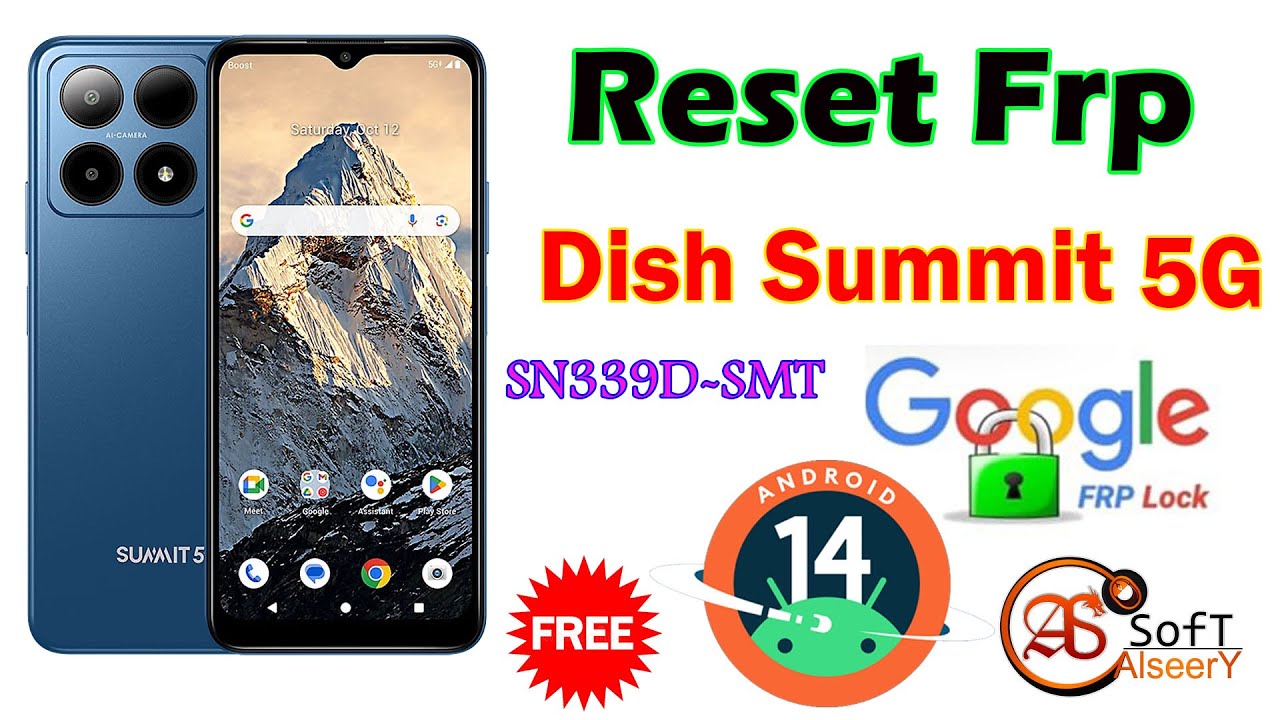 Новый способ обхода FRP на Summit 5G | SN339D SMT Новая безопасность | Android 14