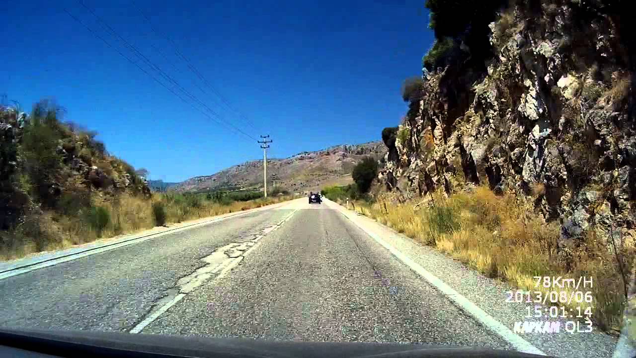 Дороги Греции Антирио - Менеди (Е55- Е951) Antirio - Menidi