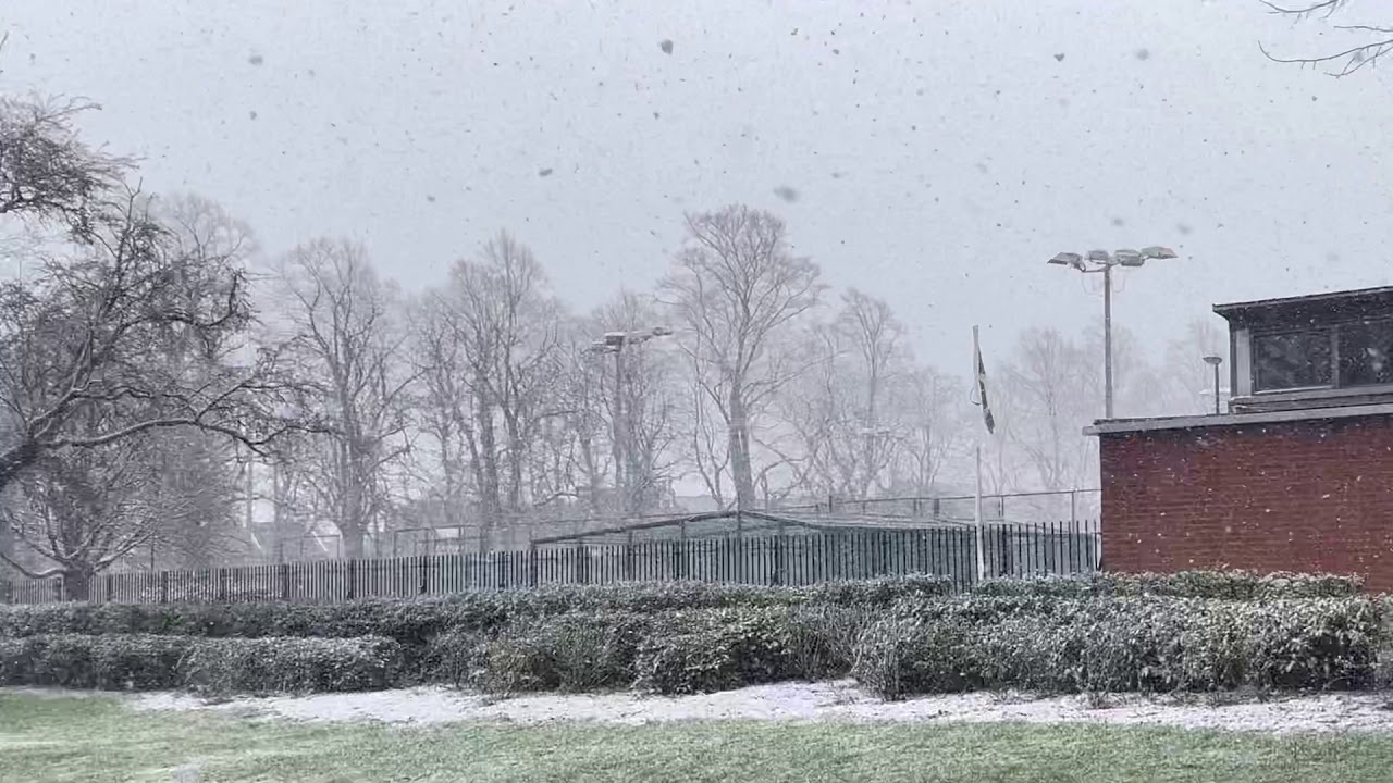 Derby Normanton Park snow day